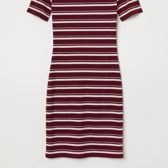 Bodycon Striped Dress - Picture 2 of 8